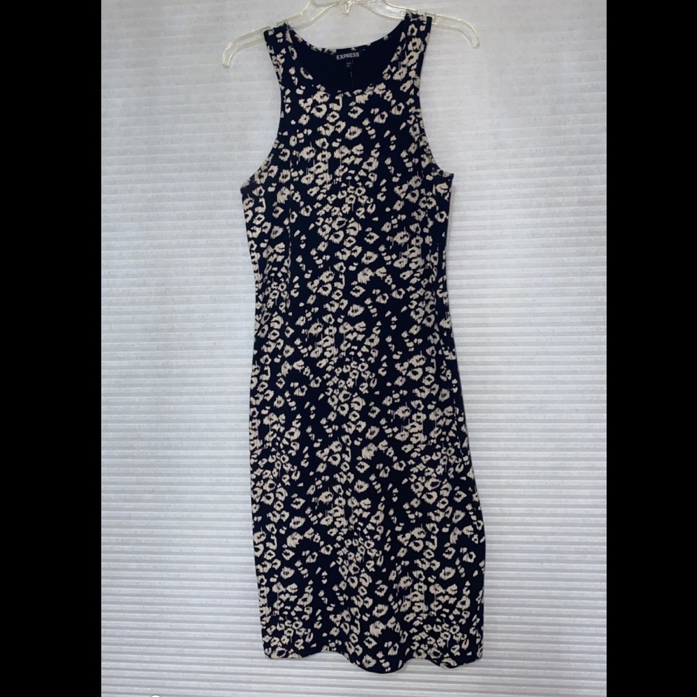 Black and nude dress